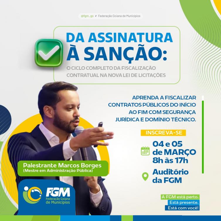 Imagens da Galeria - Da assinatura à sanção: O ciclo completo da fiscalização contratual na Nova Lei de Licitações